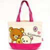 San-X Kawaii Canvas Linen Rilakkuma Handbag Bear
