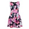 Flower print dress