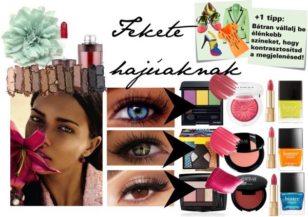 Sminktippek fekete hajúaknak