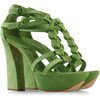 Casadei leather criss cross sandals
