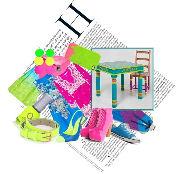 Bright colors. Bright colors.