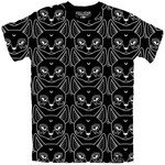 Bast Cat Goddess T-Shirt in Black